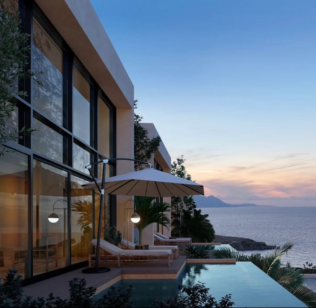 Przystań zawieszona między niebem a morzem: bajkowy loft 2+1 w Casa del Mare