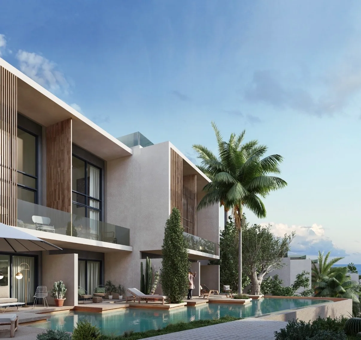 Luksus w Pierwszej Linii Brzegowej: Dwupoziomowy apartament w Casa Del Mare
