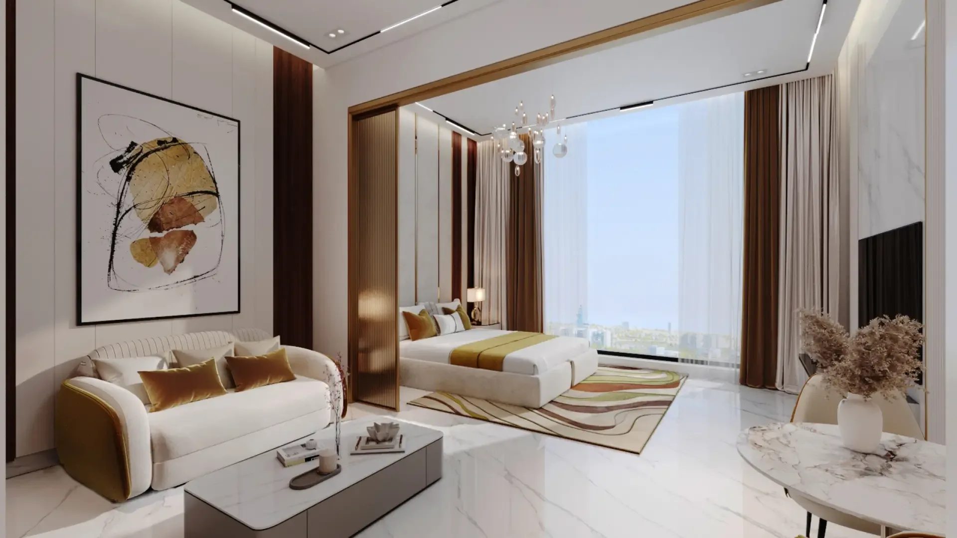 Nowoczesny 2-pokojowy apartament na 25. piętrze w Dubaju – świetna inwestycja od 1,43 mln AED!